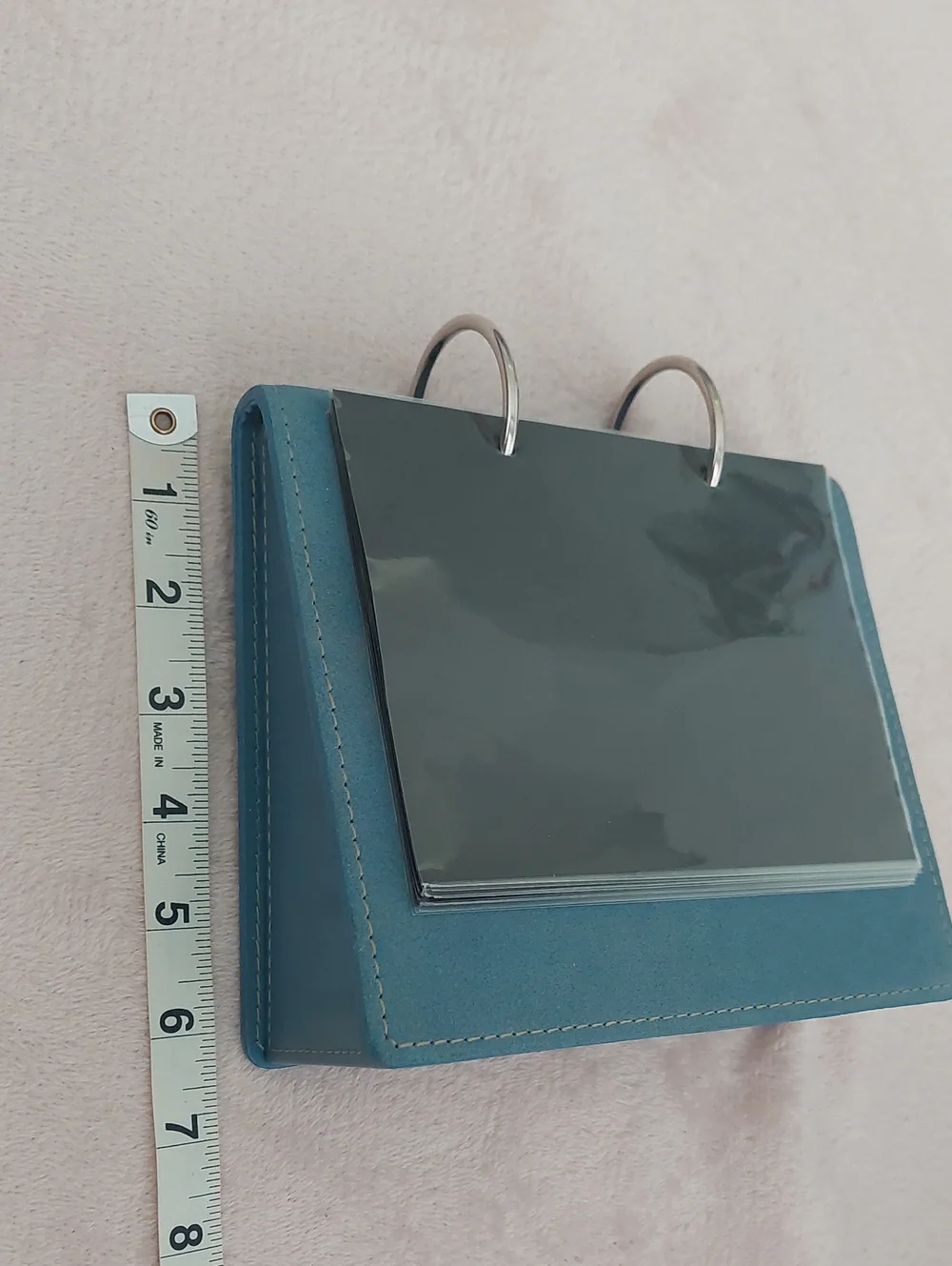 BARNES & NOBLE SWING Suede Flip Frame Holds 4